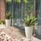 Glitzhome® 19.7" Eco-Friendly Oversized Faux Ceramic Pot Planters, 2ct.